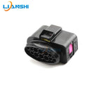 14P is suitable for Volkswagen Audi xenon LED headlight cabin wiring harness plug 3C0973837, male and female 3C0973737