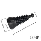 Automotive wire harness dust thread silicone sheath 1.5 series DJ7021-1.5HID connector tail clip 1-6 holes