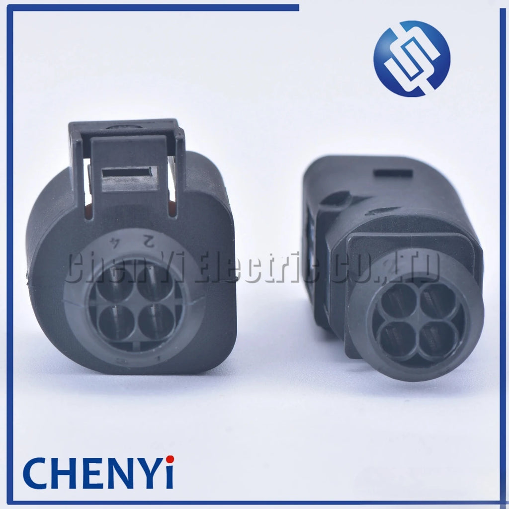 2 set 4 Pin 4B0973812 4B0973712 Automotive Connector 1.5mm Waterproof Pressure Water Temperature Sensor Plug 4B0 973 812