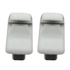 2Pcs Sun Visor Holder Clip Grey MR654343 For Mitsubishi Lancer Outlander Sport ASX Car Gray Sun Plate Clamp Holder Hook