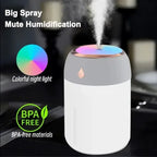 USB Humidifier Atomizer Aroma Oil Diffuser Mute 220 Ml Air Humidifier with Night Lamp for Car Bedroom Cool Mist Sprayer Amagi