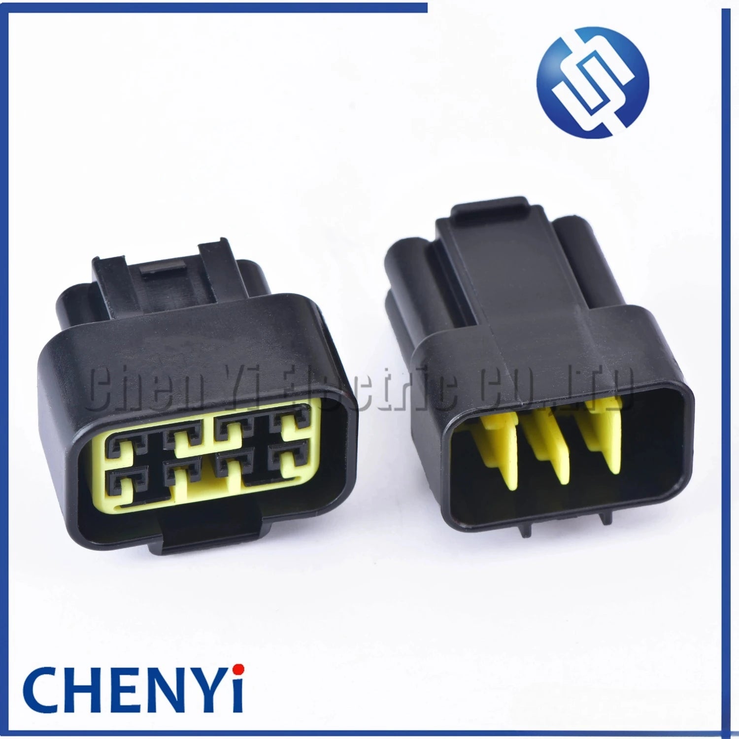 5 Sets 8 Pin Male or Female 2.3mm Auto Light Lamp Black Plug Automotive Waterproof Connector For FW-C-8F-B FW-C-8M-B