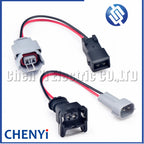 1 Pcs Fuel injector Adapters Harness Connector For Denso to EV1 Jetronic Male Female convert Wired Adapters Harness Wiring