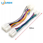 Applicable to the original Toyota BYD car audio center control CD radio male and female conversion extension cord plug