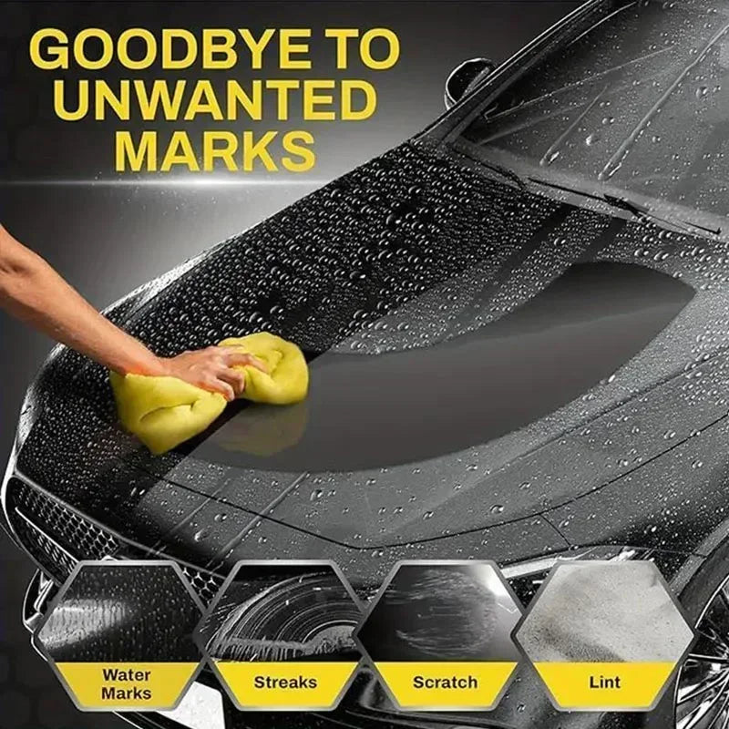 Thickened Large PVA Deer Skin Towel Car Wash Towel Pet Absorbent Towel Hair Dryer Home Car Cleaning Cloth Soft Surface Wipe Amag