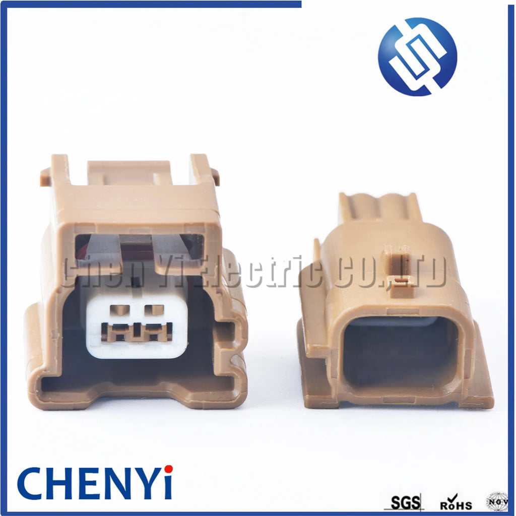 2 Pin female or male Automotive waterproof connector Wheel ABS sensor plug socket 7283-0528-80 For Nissan TIIDA X-TRAIL SYLPHY