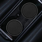 2 Pcs Black Car Auto Cup Holder Anti Slip Insert Coasters Pads For Car Interior Decoration Car Styling Accessories