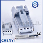 4 Pin Automobile connector Headlamp EATC sensor door lock plug WPT-982 6U2Z-14S411-JB 31068-1011 31068-1010 31068-1040 For Ford