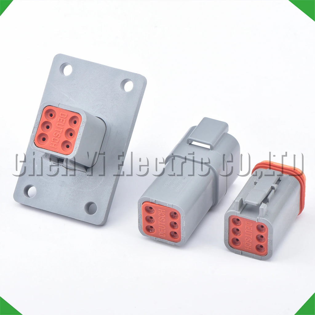 6-Pin Wire Harness female Waterproof Connector Automotive Electrical Harness pigtail