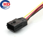 8 Pin car waterproof auto connector 0.6 Male female 7282-8855-30 7283-8855-30 for Nissan Toyota Motorcycle Electrical Harnesses
