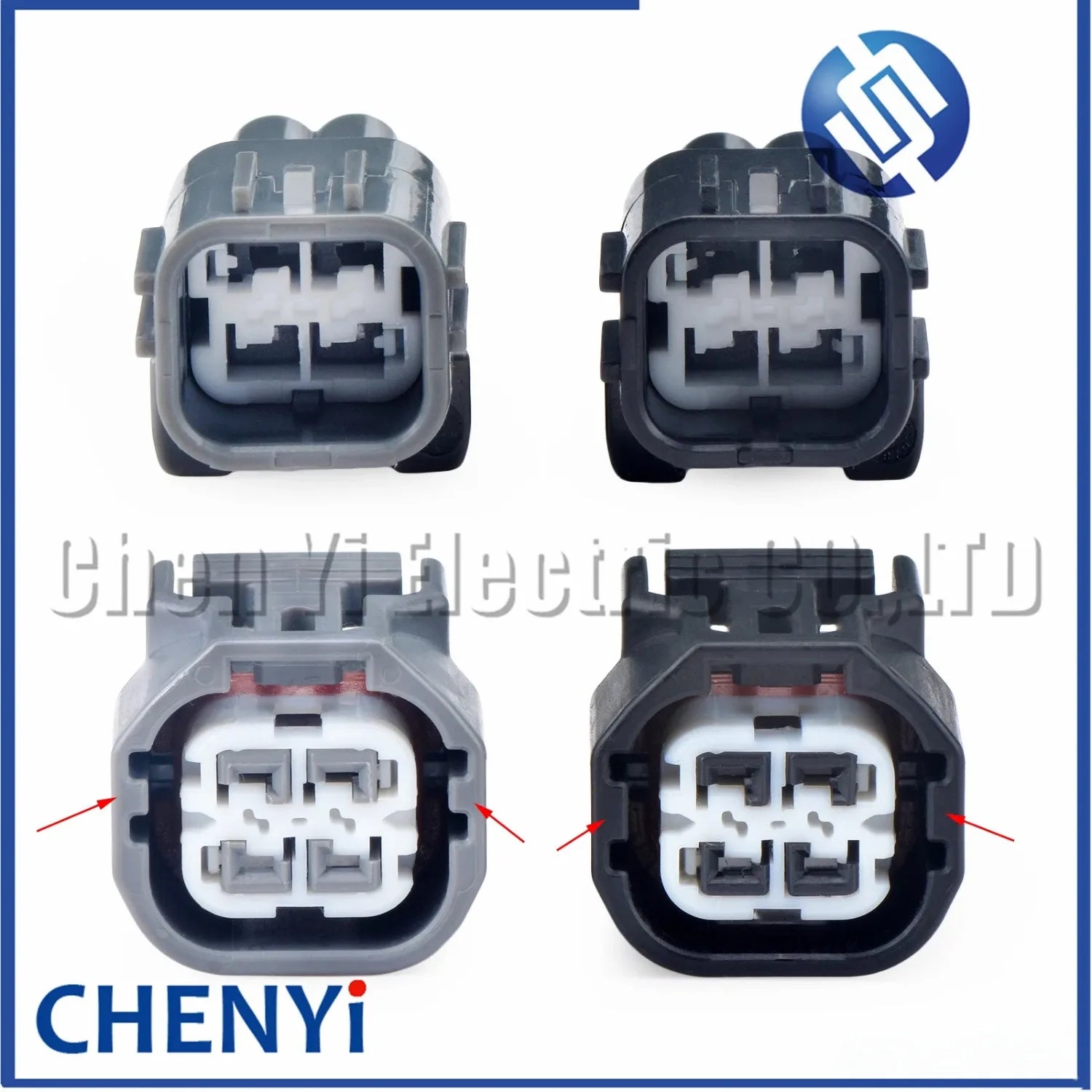 4 Pin Auto Oxygen Sensor Wire harness plug 39210-03755 39210-03765 For Hyundai I30N IX25 Kia K2 Lambda Sensor connector