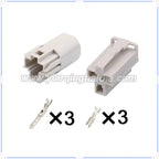 3 Pin Connectors Unsealed 2.8mm Male Female Connector Automotive Wiring Harness Cable Plug for Car Ford Mazda BYD Tesla 12176836