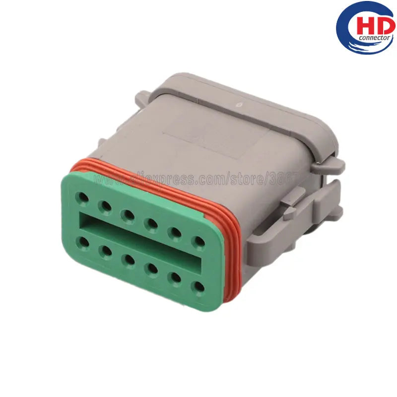 12pin auto waterproof electric plastic wire harness connector DT06-12SA-CE05