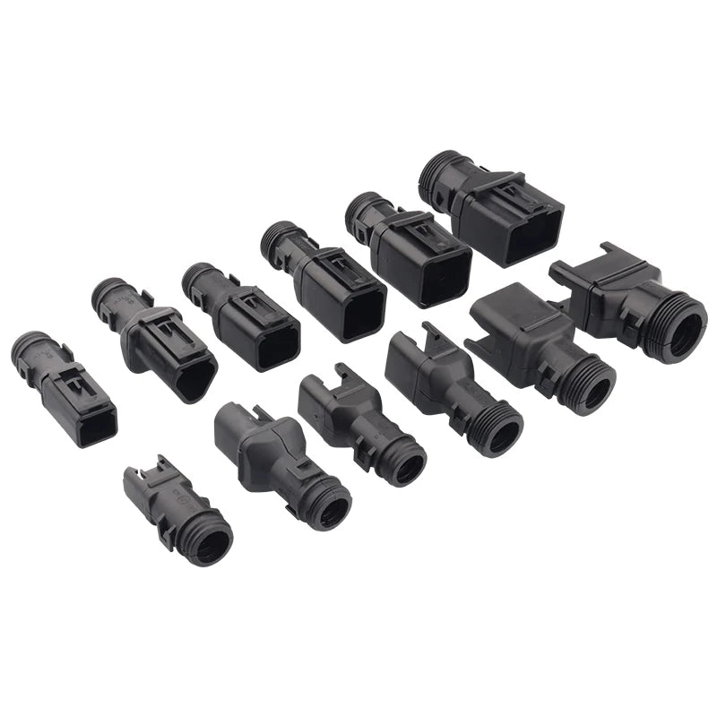 1011-227-0205 Dechi connector snap corrugated pipe DT06-2S/12S tail clamp Straight male and female DT04-2P 1011-229-0205