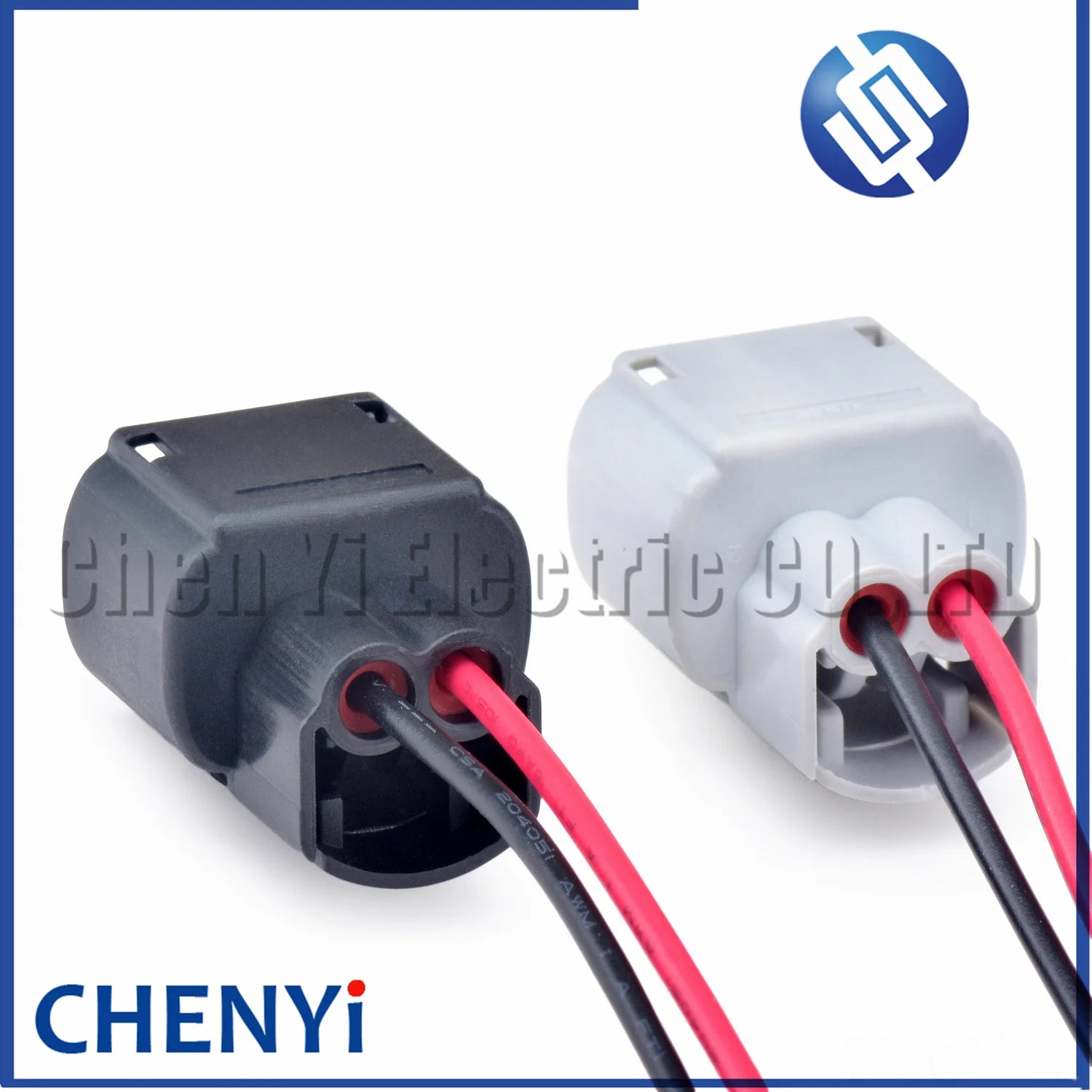 2 Pin Auto waterproof connector Headlight front bumper light plug tail light fog light plug for ford mustang Buick Regal excelle
