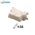 179631-1 Applicable to Toyota diagnostic socket plug /OBD interface sheath with terminal harness plug DJ7163-1.8-11/21