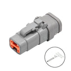 Automotive connector DTM06-2S-E007 waterproof connector DTM04-12PA-E007 male Female high cover plug DTM06-6S-E007
