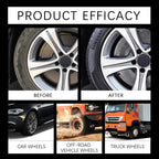 120ml Car Wheel&Tire Cleaner Brake Dust Grime Dirt Remover Alloy Rim Cleaner For Cars/Trucks/Suvs - Non-Corrosive Formula Amagi