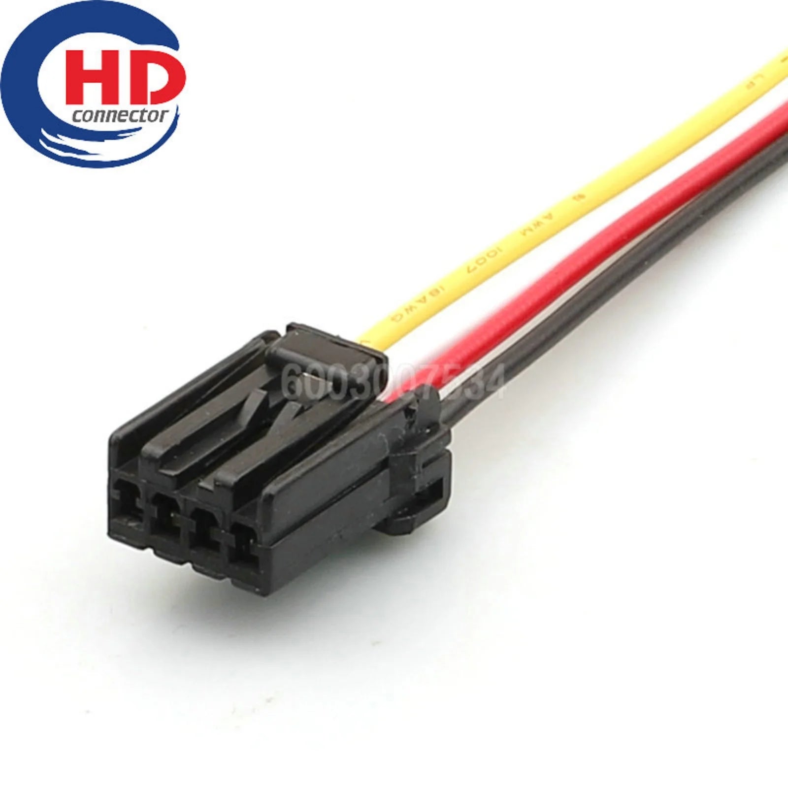 4 Pin Connector Unsealed 1.8mm Series Female Connectors Cable Plug Wiring Harness Housing 174922-2/368501-2