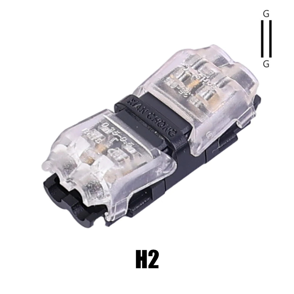 T-Tap Wire Connectors – I & T Type 2-Pin Splice Connector 12V 24V DC 300V AC 18-22AWG
