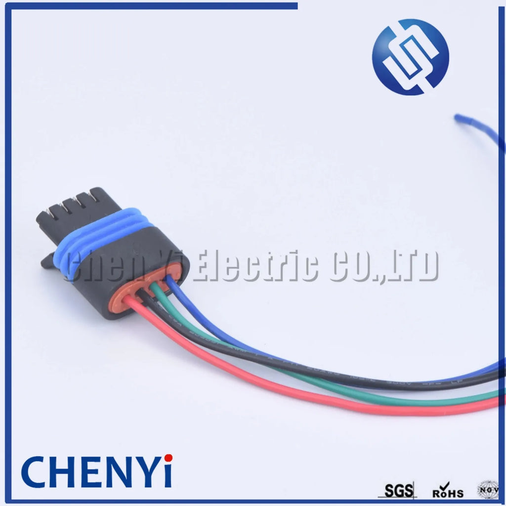4 pin female car intake pressure sensor connector plug 1.2L D4F auto Oxygen Sensor O2 connectors 12162190 With harness