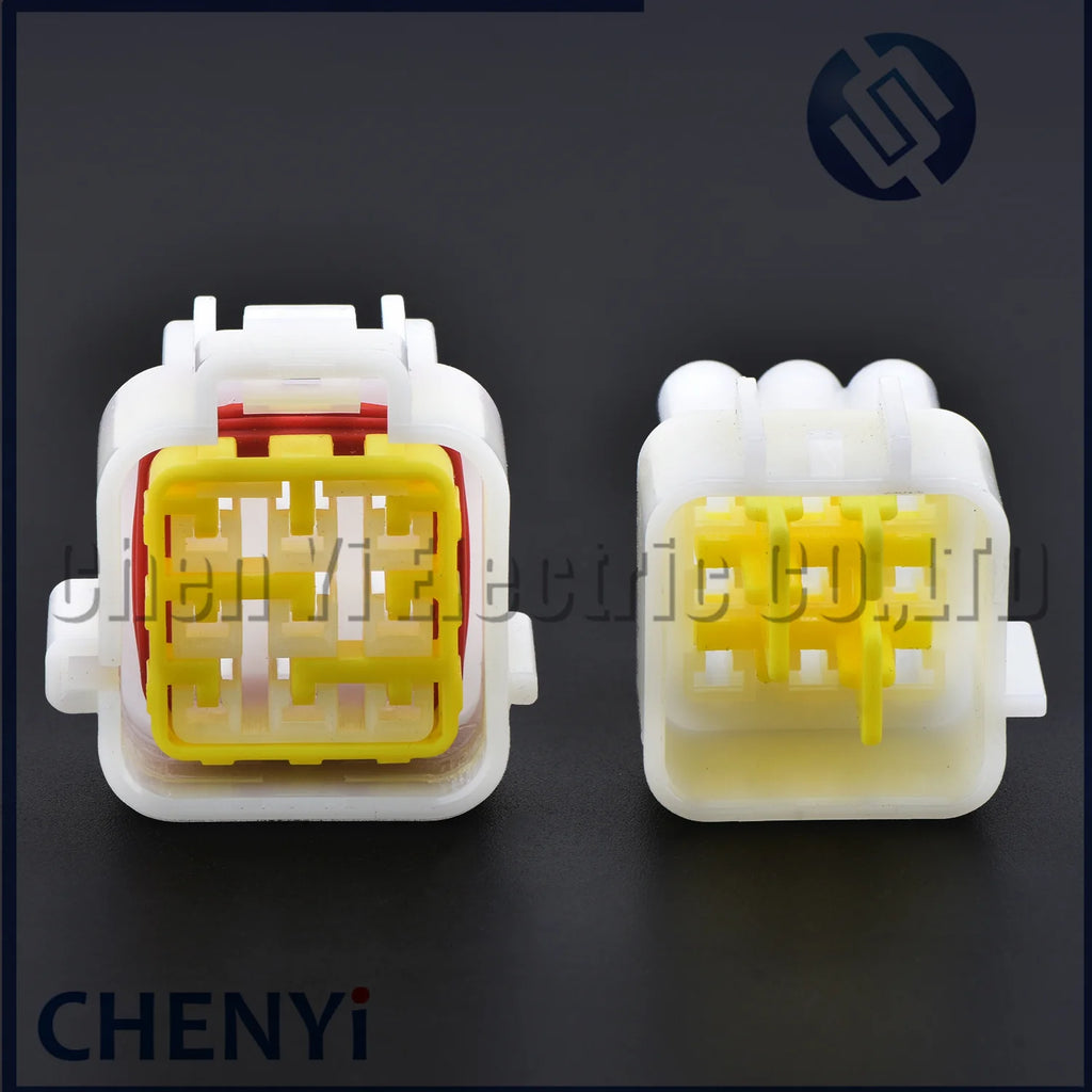 9 Pin white Sealed Waterproof Electrical Auto controller Harness Connector Plug FW-C-9M-B FW-C-9F-B For Inbor Kelly Furukawa