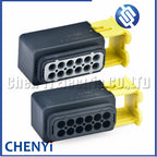 12 Pin 2.8mm series Automotive waterproof connector Wire harness plug 1-1670901-1 2-167090-1 1670866-1 1670865-1 For truck