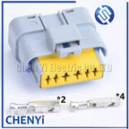 6 Pin female gray or black Accelerator pedal auto connector for citroen Peugeot Renault 211PL069S0049 211PC069S0049