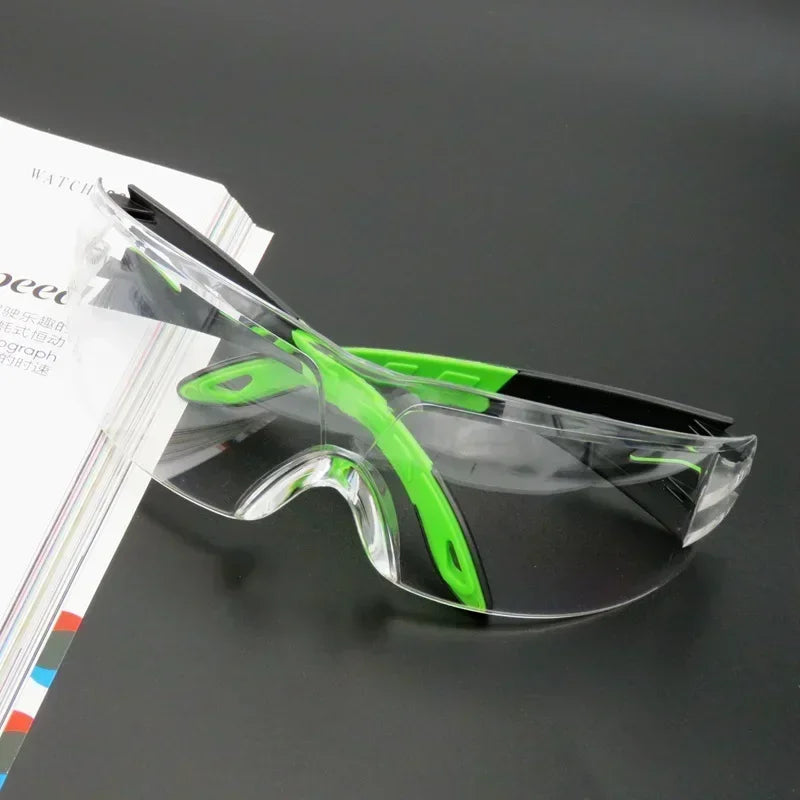 Safety Glasses with Clear/ Black Anti Fog Anti-Impact Lenses, Eye Protective Glasses for Outdoor, Motorcycle Amagi