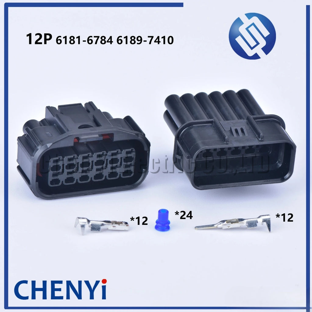 2/3/4/8/12 pin car waterproof auto connector LED headlight speaker sensor connectors Wire harness Plug