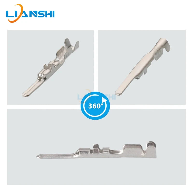 100pcs 8230-4282 Automotive connector terminal 2.3 Strip copper terminal DJ611-2.3×0.6A