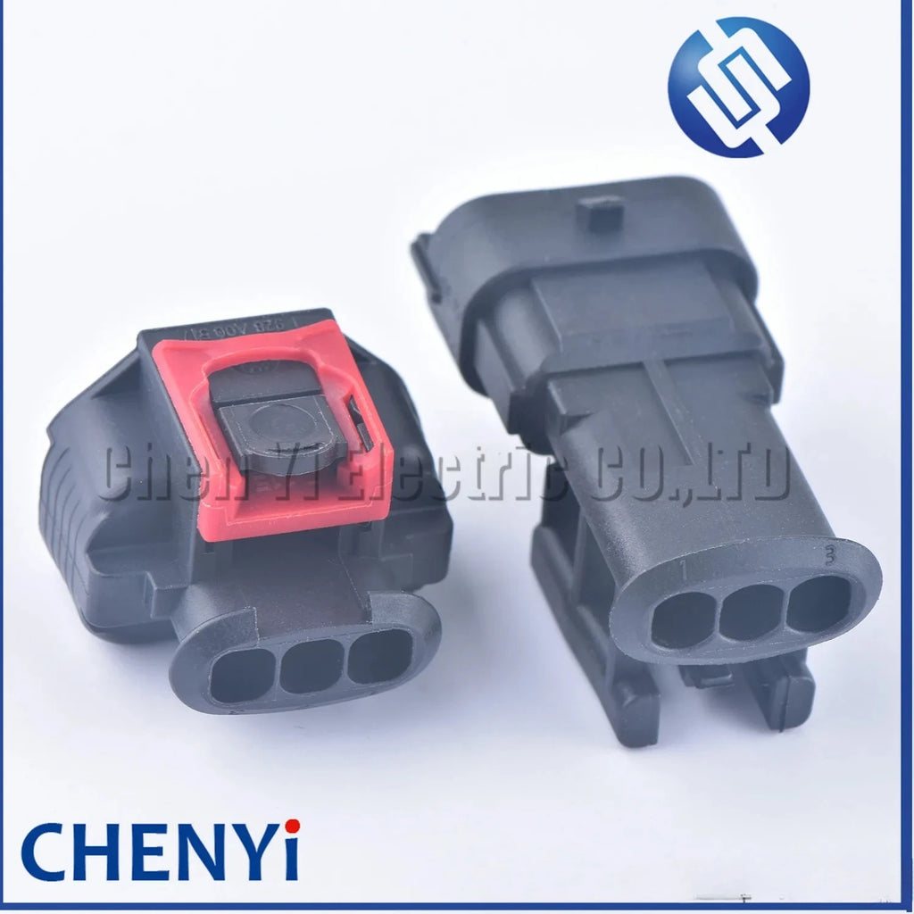 Grey 3 Pin 2.8 Series 1 928 405 528 1928405528 Engine Transmission Plug Diesel Injection Pump Auto Waterproof Connector