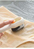 Shoe Brush Multifunction Cleaning Soft Automatic Liquid Shoe Brush Long Handle Clothes Soap Brush With Hook Clean Tool Amagi