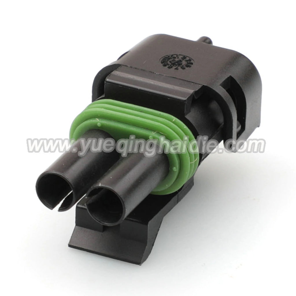 Delphi 2-Pin Connector Waterproof 2.5mm Male Female Connector Automotive Wiring Harness Cable Plug for GM 12010973 12015792