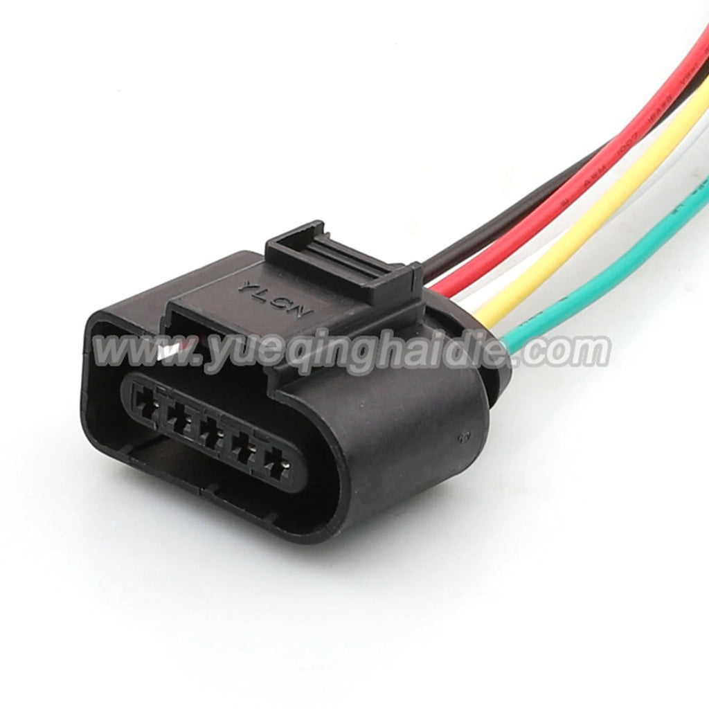 5 Pin Connector Waterproof 1.5mm Male Female Connector Automobile Wiring Harness Cable Plug for VW Audi 1-969920-1 1J0973705