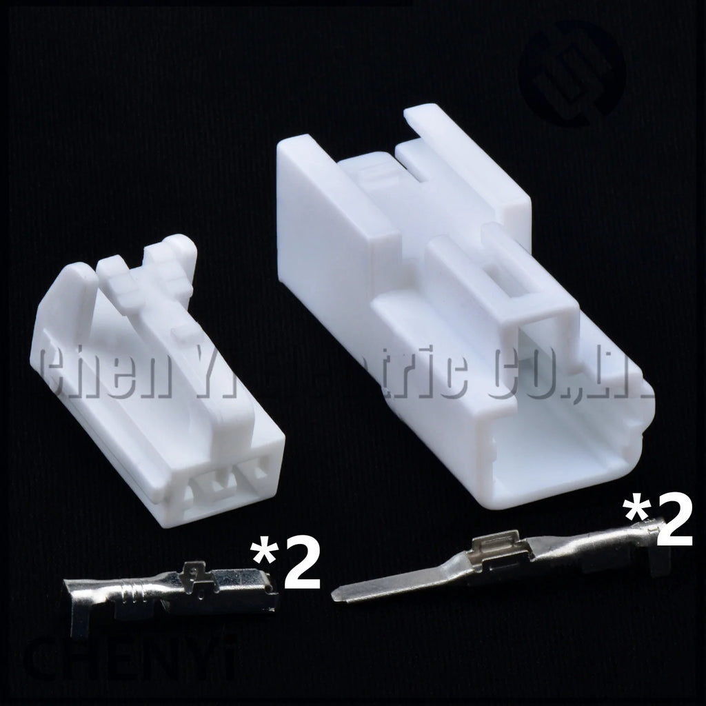 2 Pin Auto Connector plug MG651026 MG641029 6149-1251 7283-1020 90980-1247 90980-11724 90980-12B28 7189-3037 For Toyota Honda