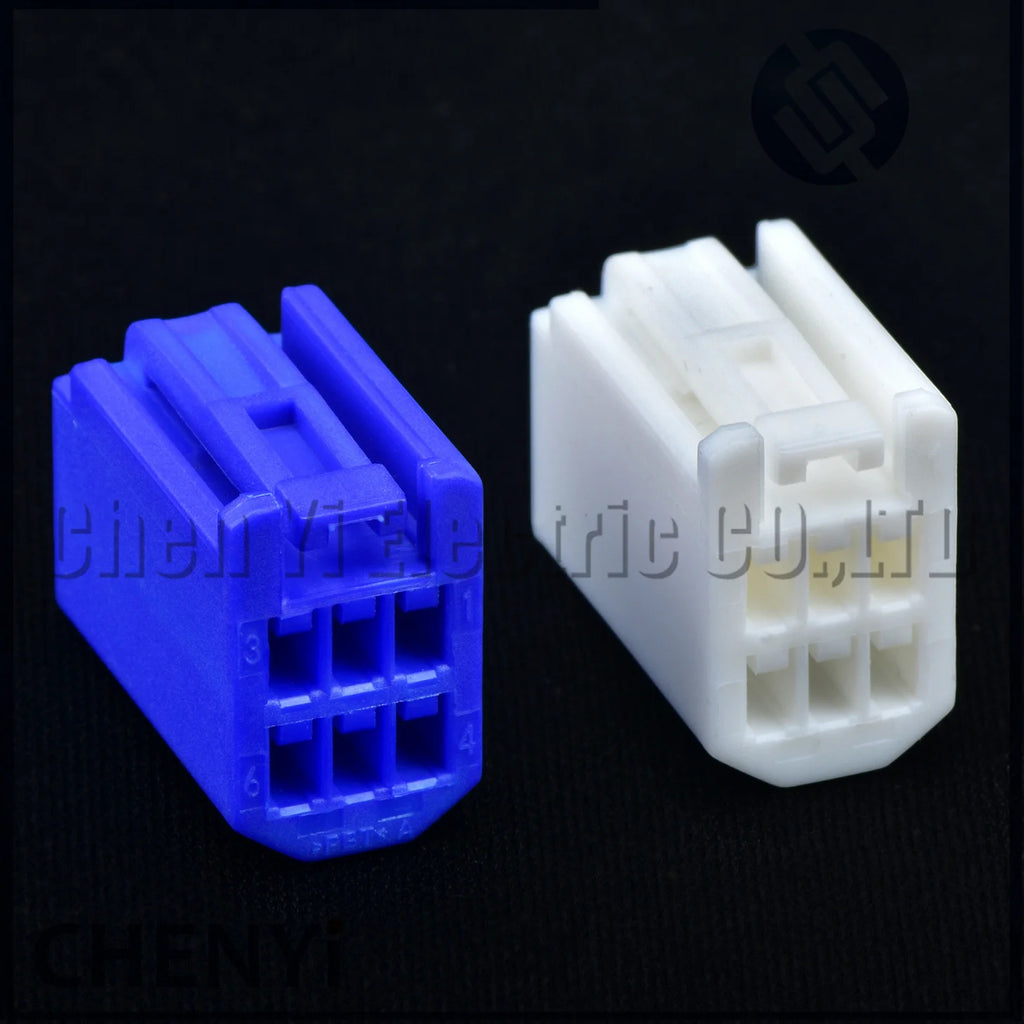 6 Pin Auto central control host connector bgm park assist CD player audio Plug 90980-12012 For Toyota Lexus Mitsubishi Mazda