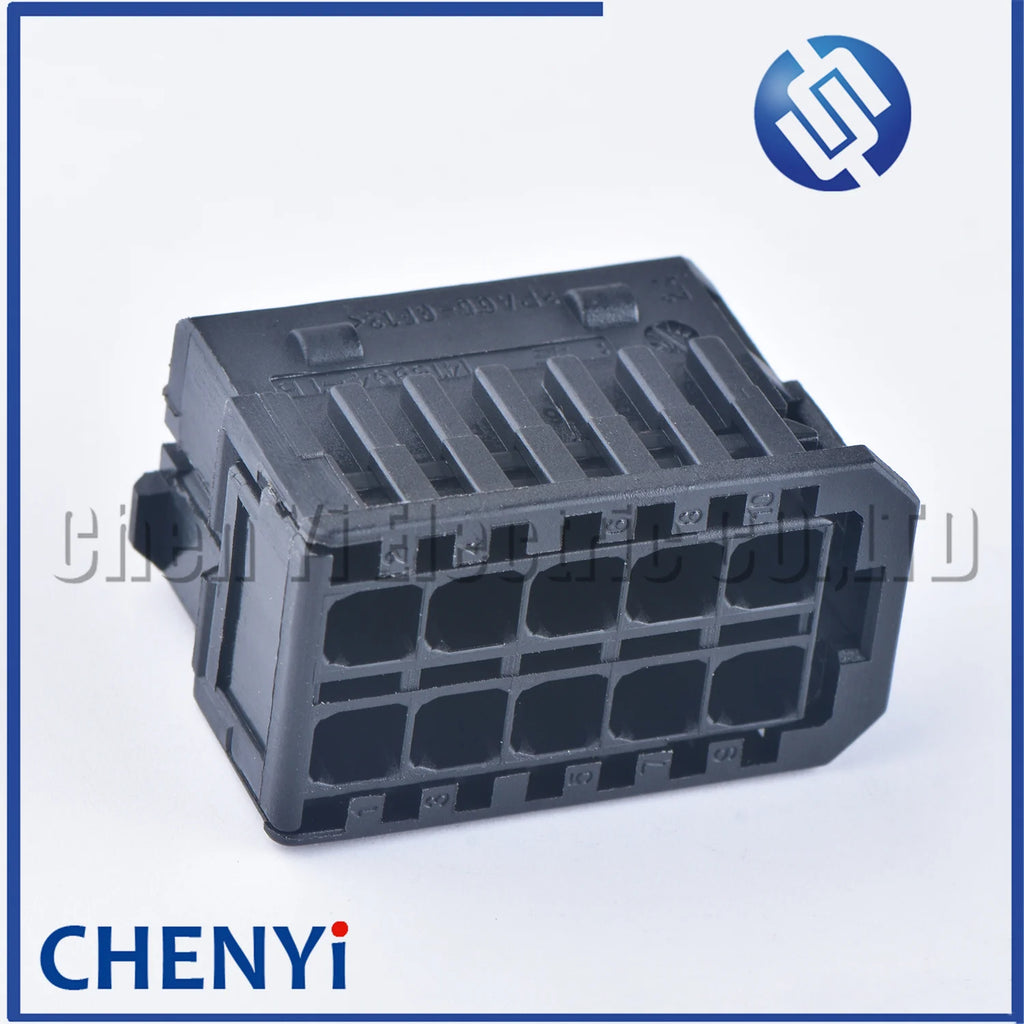 1 Set 10 Pin 2.8 Series female Automobile Unsealed Connetor 1418994-1 With Terminals The truck Wiring Socket Auto Parts plug