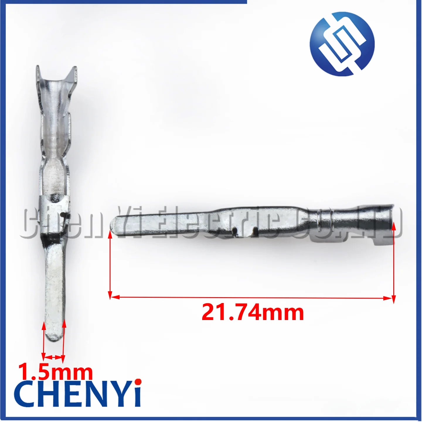 50 Pcs 1.5mm series male or female connector crimp loose pins wiring Pins 7116-7389-02 7114-7386-02 For Plug
