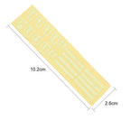 Luminous Car Window Button Sticker Night Glowing Lifting Switch Safety Decoration Stickers Door Window Lifter Switch Decals