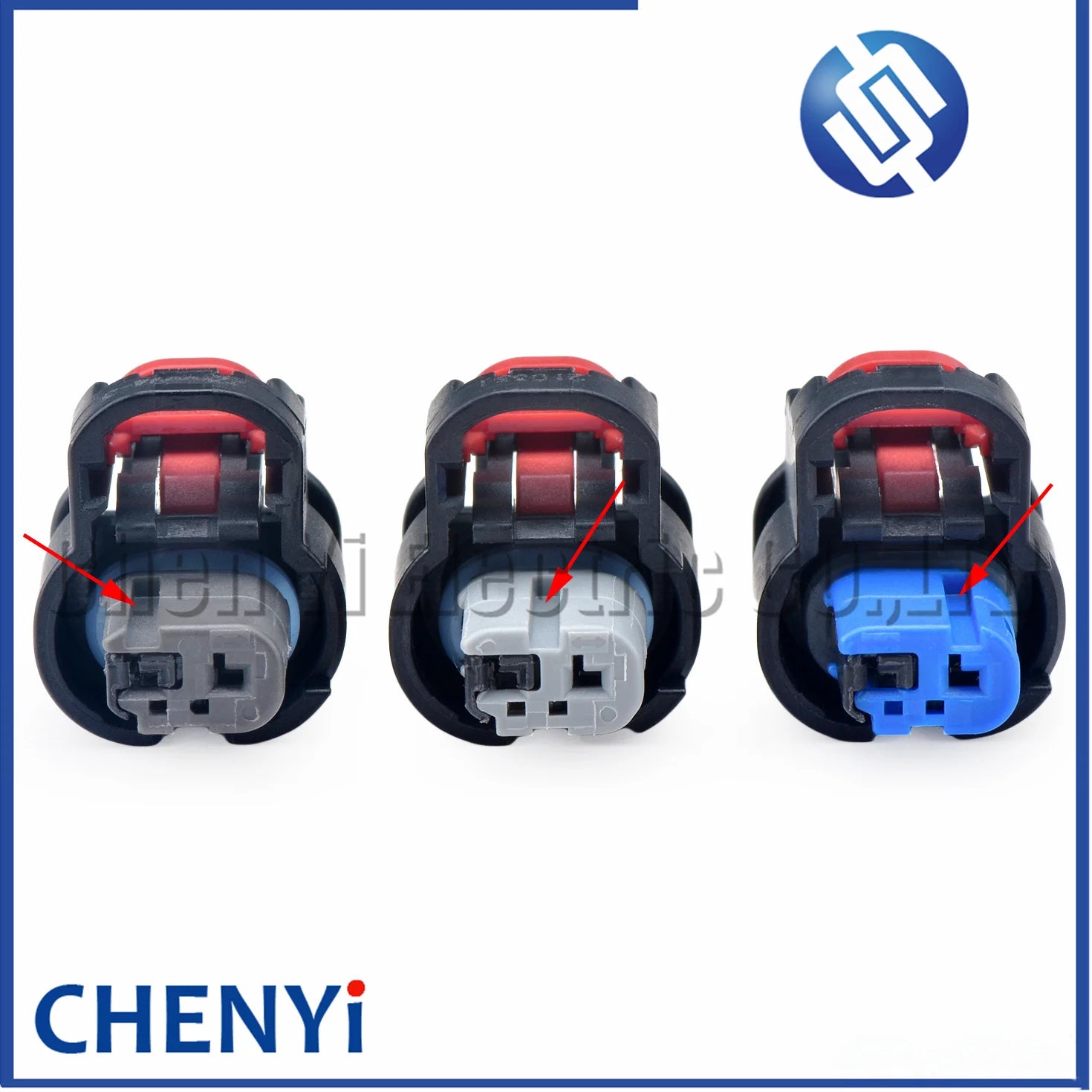 2 Pin solenoid valve connector Ignition Coil water temperature sensor Light plug 1-2296694-3 1-2203769-2 1-2203769-3 1-2203769-1