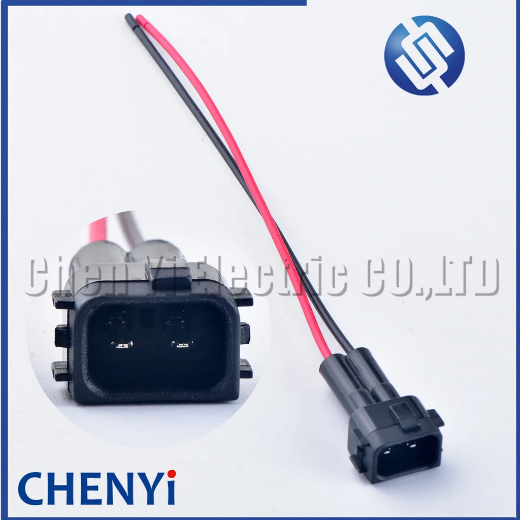 2 Pin Auto waterproof connector Fuel injector plug nozzle NH1 1121700222AB001 6189-0553 For Honda Accord Odyssey CRV Feidu Civic