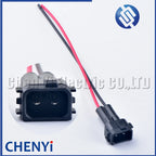 2 Pin Auto waterproof connector Fuel injector plug nozzle NH1 1121700222AB001 6189-0553 For Honda Accord Odyssey CRV Feidu Civic