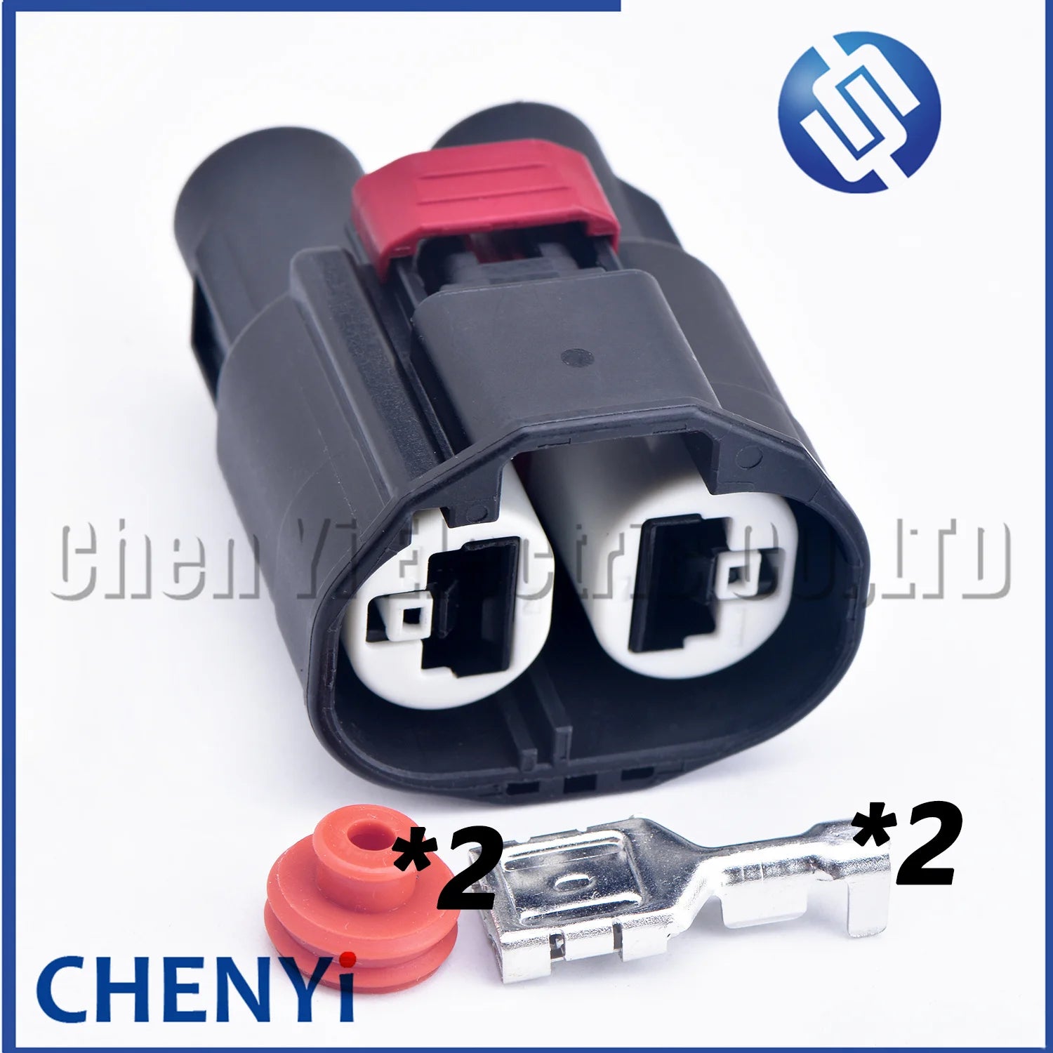 2 Pin Automobile waterproof connector Steering gear booster pump electronic fan harness plug 7287-8211-30 For Nissan Infiniti