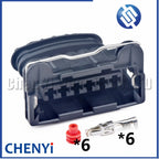 6 Pin Auto waterproof connector Accelerator pedal position sensor Wire harness Plug 282236-2 282767-2 1928402603