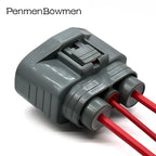 1 Set 3 Pin Car Inline Hybrid Fan Motor Electrical Cable Connectors Female Wire Harness Plug 6189-0588 For Toyota Mitsubishi