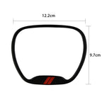 Car Steering Wheel Trim Cover For Dodge For Challenger Charger 2015 For Durango Accessories Car Interior Mouldings