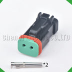 2-Pin Wire Harness Harness Waterproof Connector excavator headlight headlight