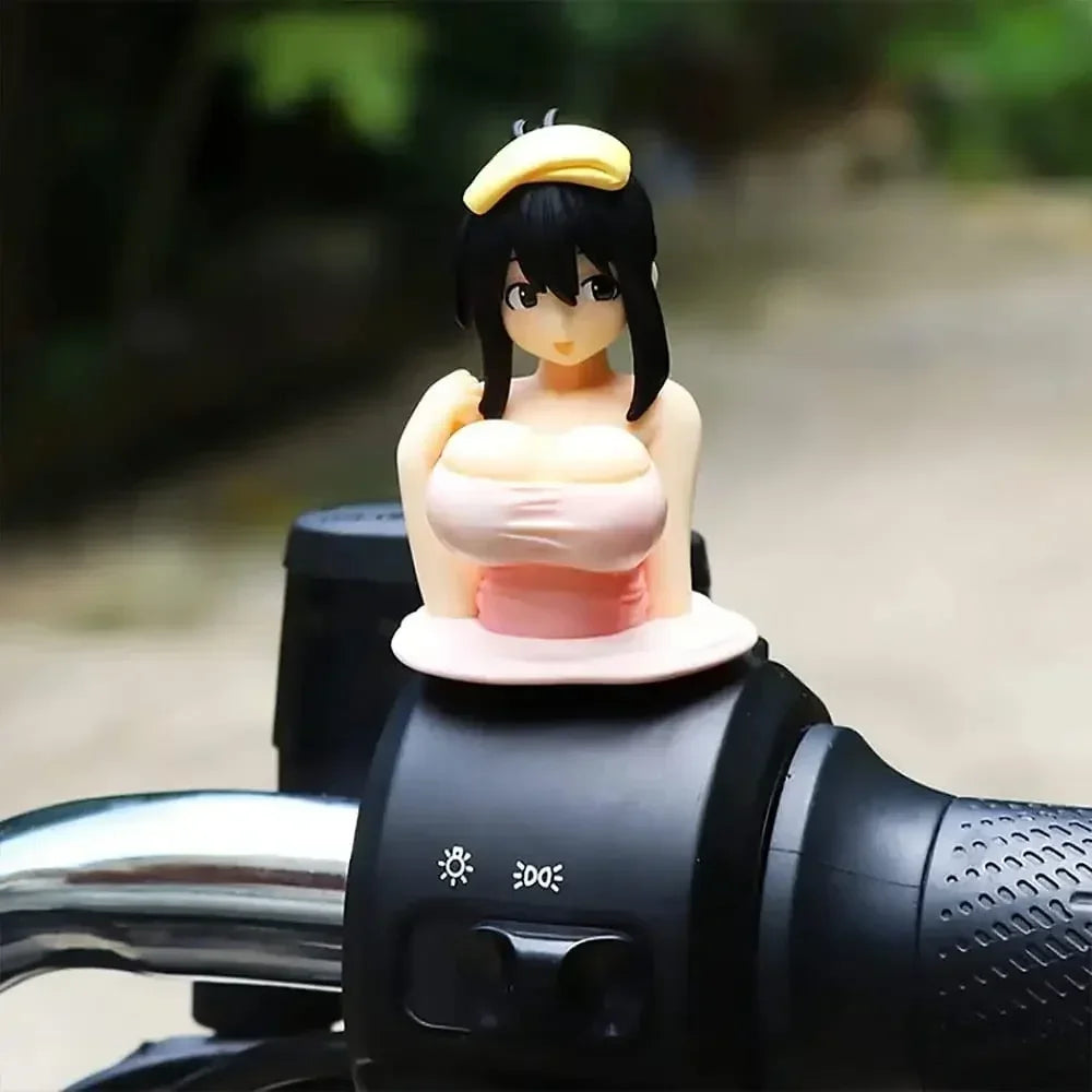 Interior Car Dashboard Decorations Widget Sexy Anime Chest Shaking Ornament for Girls Boys Home Decor Gifts Amagi