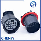 16 Pin waterproof connector Car headlight plug 7283-3445-30 7282-3445-30 For Jaguar Land Rover Freelander Discovery